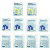 Kit C/10 Protetores De Nariz E Ouvido Olymport Para Natação E Hidro