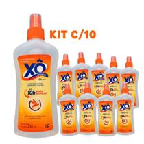 Kit c/ 10 Repelentes Xô Inseto Spray15% Deet 10h 200ml