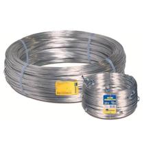 Kit C/10 Rolos Arame Galvanizado N12 2,76mm 1kg cada Gerdau Kit C/10 Rolos Arame Galvanizado N12 2,76mm 1kg cada Gerdau