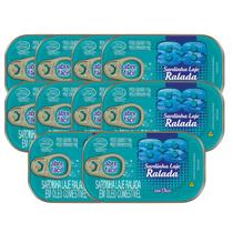 Kit C/ 10 Sardinha Laje Ralada Em Óleo 88 Lata 80g Kit C/ 10 Sardinha Laje Ralada Em Óleo 88 Lata 80g