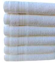 Kit C/ 10 Toalha De Rosto Branca Para Salão De Beleza Profissional 46x75 cm LMpeter