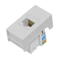 Kit C/ 10 Tomada Rede RJ45 8 Fios Slim Ilumi