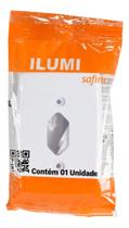 Kit c/10 tomadas ilumi bipolar 10a branca completa com placa