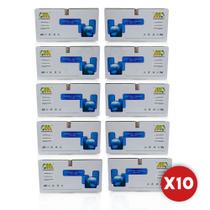 Kit C/ 10 Toner Ce505a 05a 505a Cf280a 80a P2050 P2035 2.3k