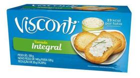 Kit C/10 Torrada Integral Visconti 120g Kit C/10 Torrada Integral Visconti 120g