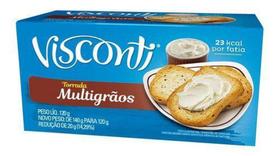 Kit C/10 Torrada Multigrãos Visconti 120g Kit C/10 Torrada Multigrãos Visconti 120g