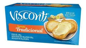 Kit C/10 Torrada Tradicional Visconti 120g