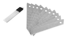 Kit C/ 10 Und Refil Lâminas Estilete Profissional 18mm Atopy