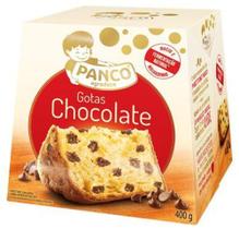 Kit C/ 10 Unidades de Panettone Panco Gotas Chocolate 400 g Kit C/ 10 Unidades de Panettone Panco Gotas Chocolate 400 g