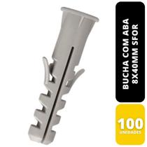 KIT C/100 BUCHA COM ABA 8X40mm SFOR KIT C/100 BUCHA COM ABA 8X40mm SFOR