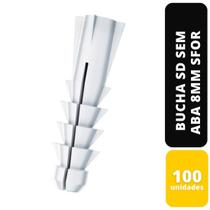 KIT C/100 BUCHA SD SEM ABA 8 x 40mm SFOR