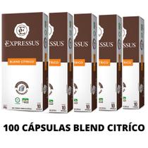 Kit c/100 Cápsulas de Café Expressus Origens Brasileiras - Blend Cítrico