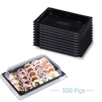 Kit C/100 Embalagem Delivery Combinado Sushi P Atacado
