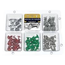 Kit C/100 Grampos Mold Plama/Friso/Spoiler - 6 Berços/Mix 02 Kit C/100 Grampos Mold Plama/Friso/Spoiler - 6 Berços/Mix 02