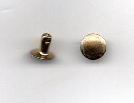 Kit c/ 100 peças de Rebite Ferro nº 1