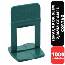 Kit C/1000 ESPAÇADOR NIVELADOR SLIM 2,0 MM GRANEL CORTAG Kit C/1000 ESPAÇADOR NIVELADOR SLIM 2,0 MM GRANEL CORTAG