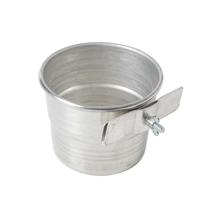 Kit c/ 10PC Comedouro Aluminio Pássaro Caneca Médio Com Borboleta -Fuzil