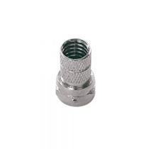 Kit c/ 10PÇ Conector Metal Com Rosca Rg59u Niquelado Cartela - Interneed Kit c/ 10PÇ Conector Metal Com Rosca Rg59u Niquelado Cartela - Interneed
