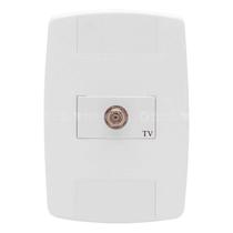 Kit c/ 10PC Conj Placa 4x2 Tomada Antena de Tv Lev - Ilumi Kit c/ 10PC Conj Placa 4x2 Tomada Antena de Tv Lev - Ilumi