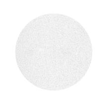 Kit c/ 10PC Disco Lixa C/tiras autocolantes Pluma Branco Girafa 9 223mm G50 - Tatu
