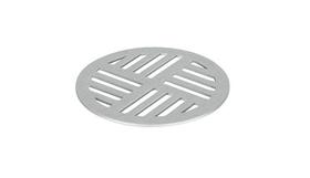 Kit c/ 10PC Grelha Plastica 100mm Aluminio N12 Redonda 90049 - Amanco