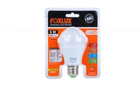Kit c/ 10PC Lampada Led 6w 3000k A60 Bivolt - Foxlux