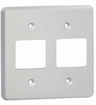 Kit c/ 10PC Placa 4x4 2 Teclas + 2 Tecla 13pl22 - Perlex