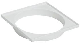 Kit c/ 10PC Porta Grelha 150mm Quadrada Branca - Plasticos Luconi