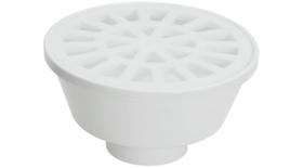 Kit c/ 10PC Ralo redondo sifonado n02 branco 100x52 dn40 10338 - amanco
