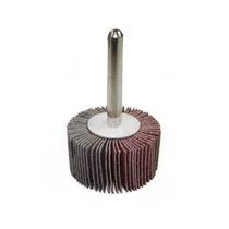 Kit c/ 10PC Roda de Lixa Grao 80 50x20 Haste 6.3mm - Dis-Flex