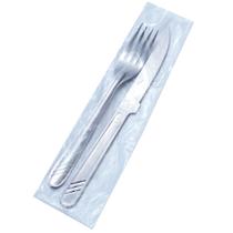 Kit c/ 10pcts. de saco plastico p/ talher (4x23cm.) c/ 1000 un.