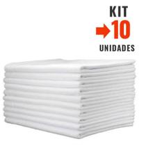 Kit c 10uni Pano para Limpeza Resistente Algodão Envio ja