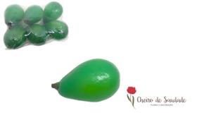 Kit C/12 Abacate De Plastico Artificial Realista Kit C/12 Abacate De Plastico Artificial Realista