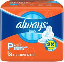 Kit c/ 12 Absorvente Always Super Protecao Seca Com Abas 8