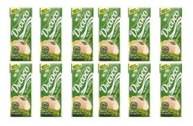 Kit C/12 Água De Coco Ducoco 200ml Coco Em Caixa