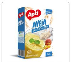 Kit c/ 12 Aveia em Flocos Finos Apti 150g
