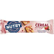 Kit c/ 12 Barra de Cereal Nutry Morango com Chocolate 22g