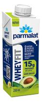 Kit c/ 12 Bebida Lactea Abacate Parmalat Wheyfit 250ml