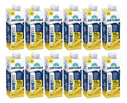 Kit C/12 Bebida Láctea Parmalat Wheyfit Milho Verde 250ml