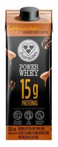 Kit c/ 12 Bebida lactea Uht power whey 250ml 3 Coracoes