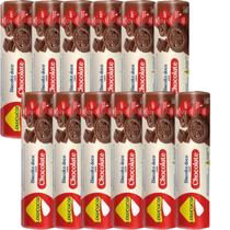 Kit C/12 Biscoito Doce De Chocolate Zero Açúcar Lowcúcar 95G