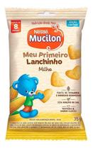 Kit c/ 12 Biscoito Mucilon Meu Primeiro Lanchinho de milho