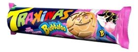 Kit c/ 12 Bolacha Trakinas Bubbaloo Tutti Frutti 126g