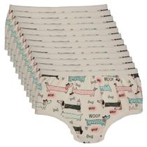 Kit c/12 Calcinha Infantil Cotton Estampada Geofan Kit c/12 Calcinha Infantil Cotton Estampada Geofan