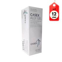 Kit C/12 Casex Ally Gel Amorfo C/ Alginato de Cálcio Curativo 85g