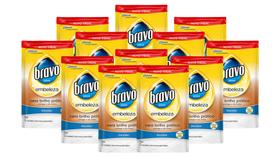 Kit c/ 12 Cera Pisos Incolor Bravo Classic Refil Sachê 500ml Kit c/ 12 Cera Pisos Incolor Bravo Classic Refil Sachê 500ml