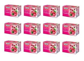 Kit c/ 12 Chá Cranberry 10 Saches (70238)- Dr Oetker