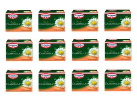 Kit c/ 12 Chá de Camomila 10 sachês cada - Dr. Oetker