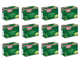 Kit c/ 12 Chá Verde com Limão 10 sachês cada - Dr. Oetker