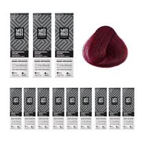 Kit C/12 Colorações Prof Color Nano Infusion 8.26 Louro Claro Irisado Ave Marsala Kit C/12 Colorações Prof Color Nano Infusion 8.26 Louro Claro Irisado Ave Marsala